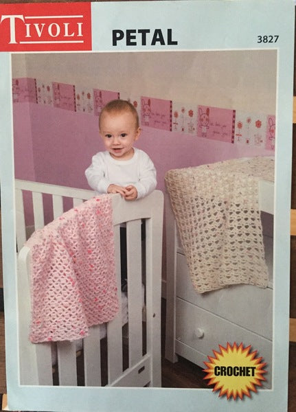 Tivoli crochet baby blanket 3827