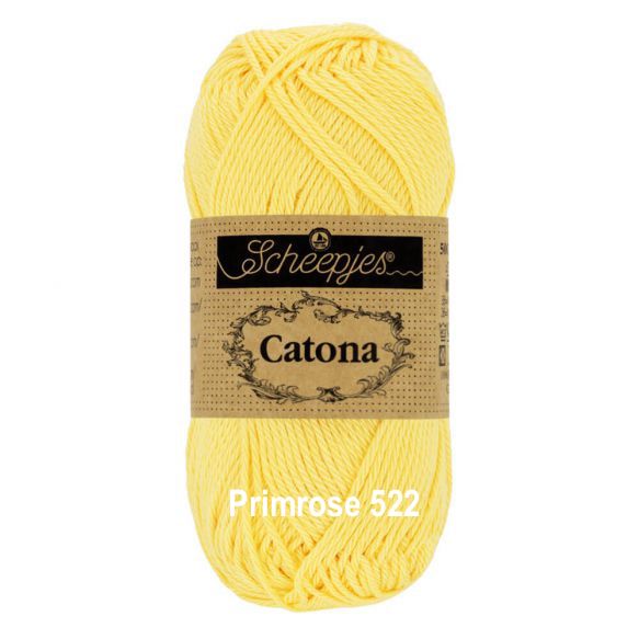 Scheepjes Catona 4 Ply Cotton - 25g - Primrose 522