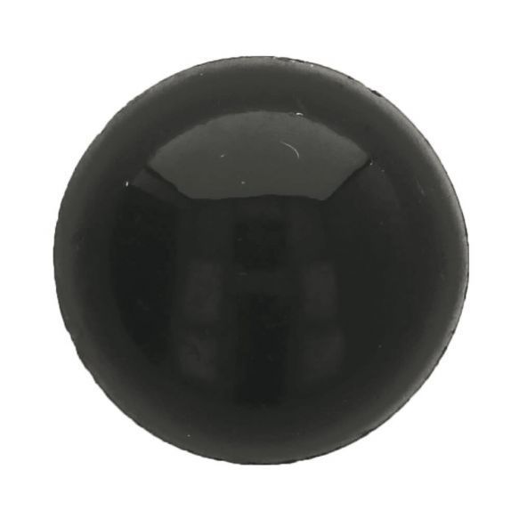 Black Amigurumi Toy Eyes (Safety Eyes) - 1 Pair 10mm