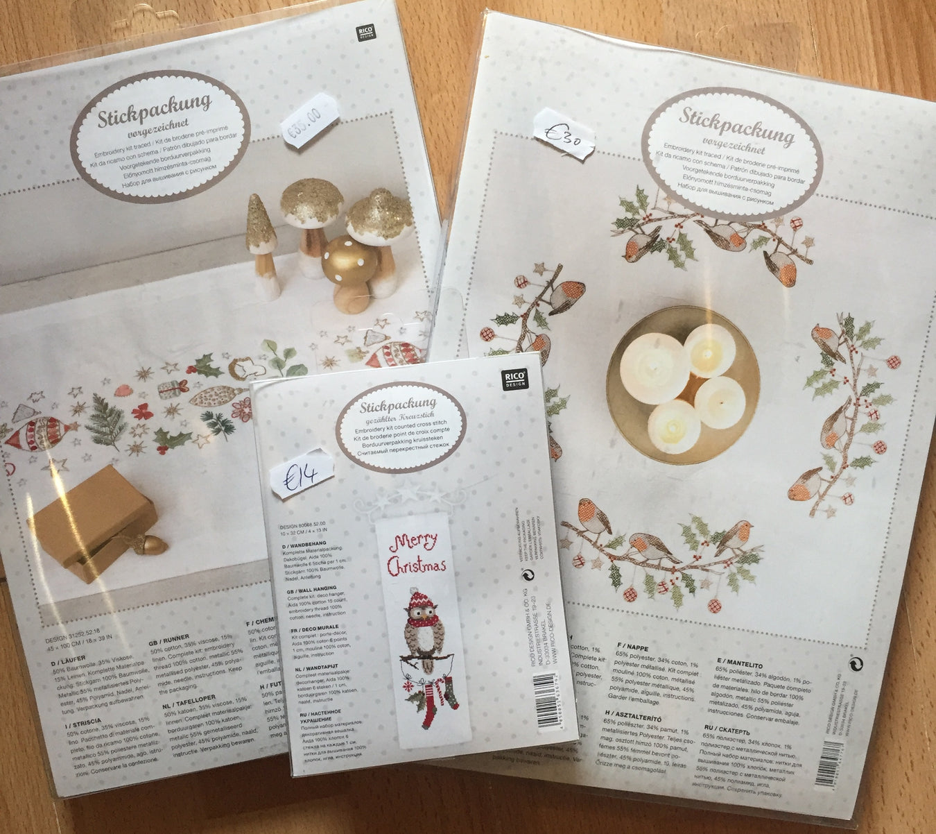 Christmas Cross stitch & Embroidery