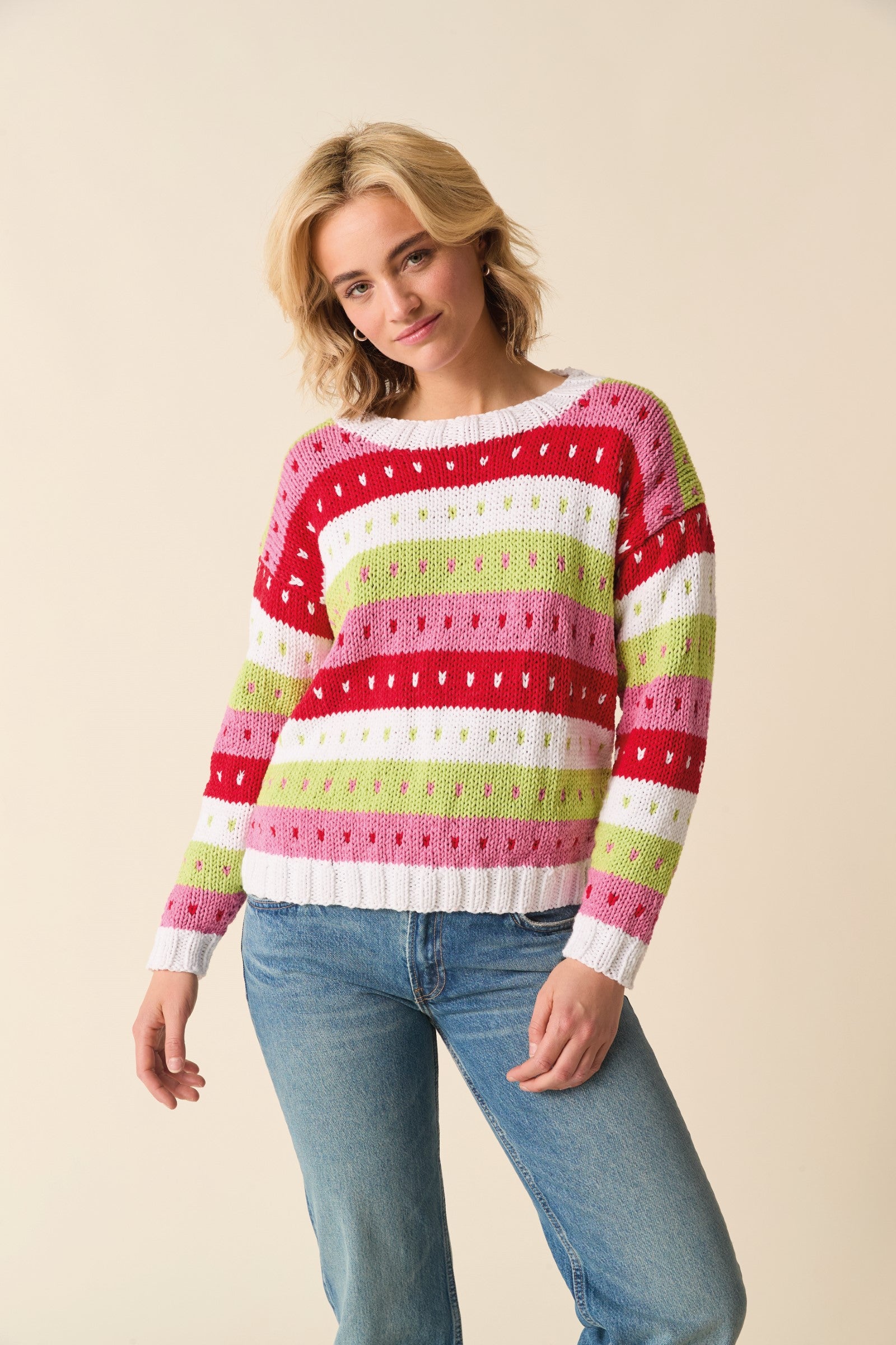 Sirdar Pattern 10871 Wait List Sweater in Stories Chunky