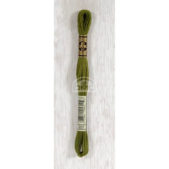 DMC Mouliné Stranded Cotton Embroidery Thread (Shades 918 - 3713) 117MC-