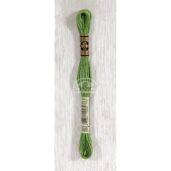 DMC Mouliné Stranded Cotton Embroidery Thread (Shades 918 - 3713) 117MC-