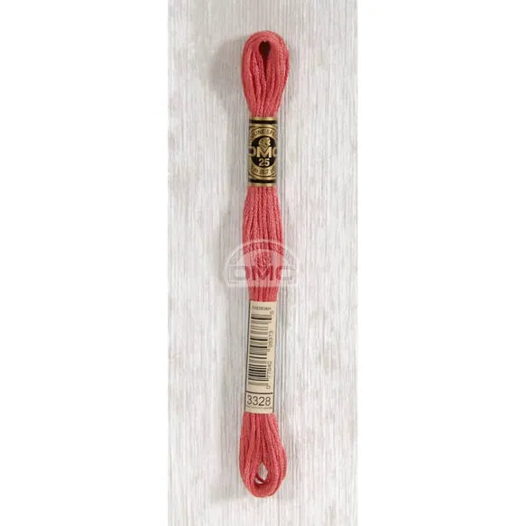 DMC Mouliné Stranded Cotton Embroidery Thread (Shades 918 - 3713) 117MC-