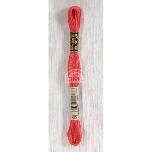 DMC Mouliné Stranded Cotton Embroidery Thread (Shades 3716 - 3866) 117MC-