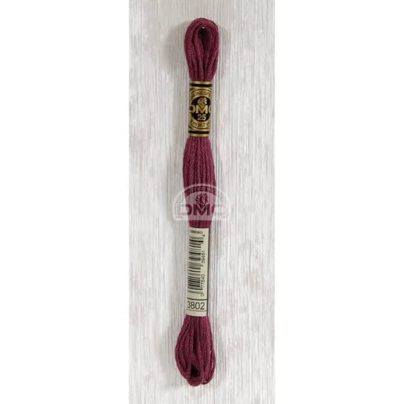 DMC Mouliné Stranded Cotton Embroidery Thread (Shades 3716 - 3866) 117MC-