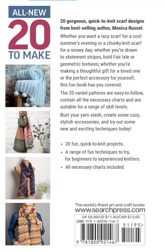 20 to Make - Scarves to Knit