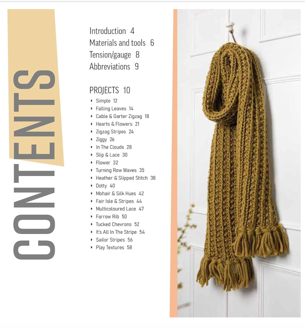 20 to Make - Scarves to Knit