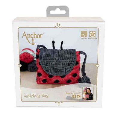 Anchor Crochet Kit Bag - Ladybird