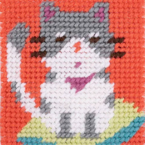 DMC Kids Kit Tapestry kit Maya the Cat
