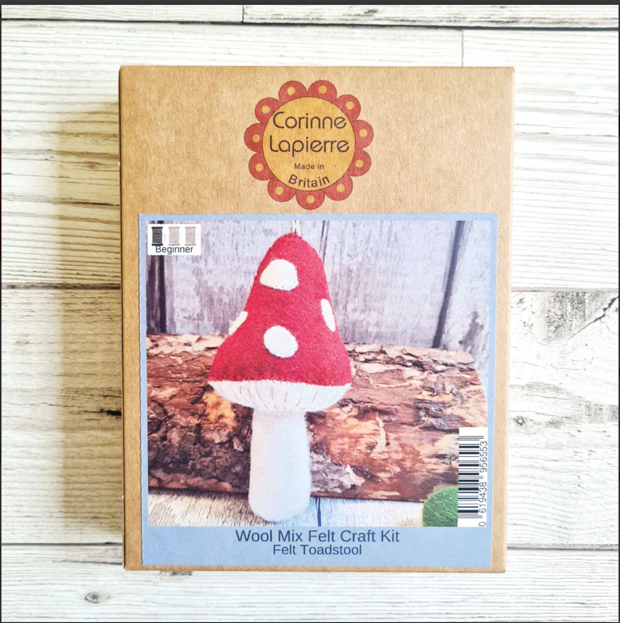 Corinne Lappiere - Toadstool Felt Craft Mini Kit