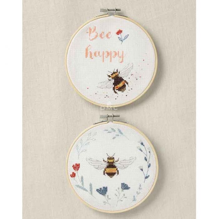 DMC Cross Stitch Kit Duo -  The Well-Bee-ing