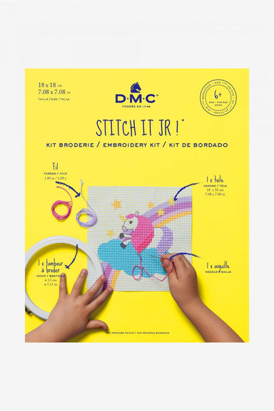 DMC - Stitch it JR! - Children's Embroidery Kit - Unicorn