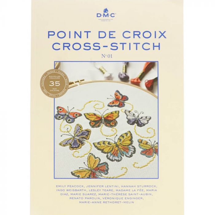DMC Cross stitch embroidery book