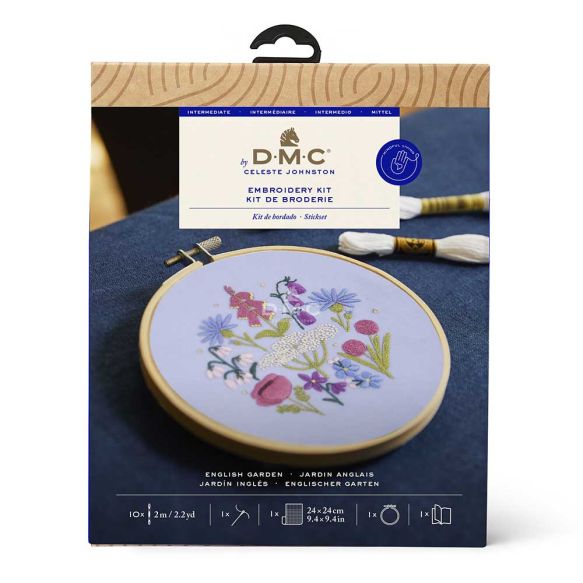 DMC Embroidery Kit English Garden — Marias Wool Shop
