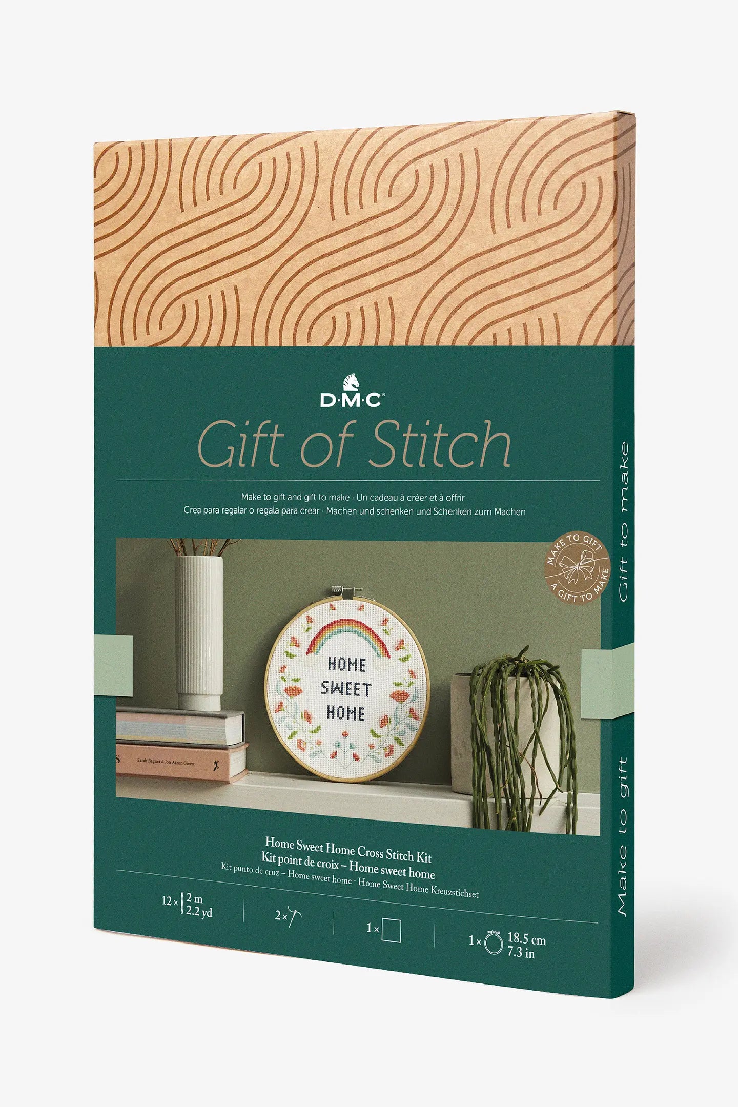 DMC "Mindful Makes" Home Sweet Home Cross Stitch Kit