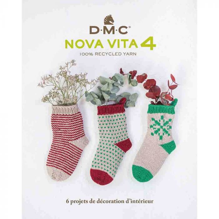 DMC Nova Vita No. 4 book - 6 Home Decor Projects