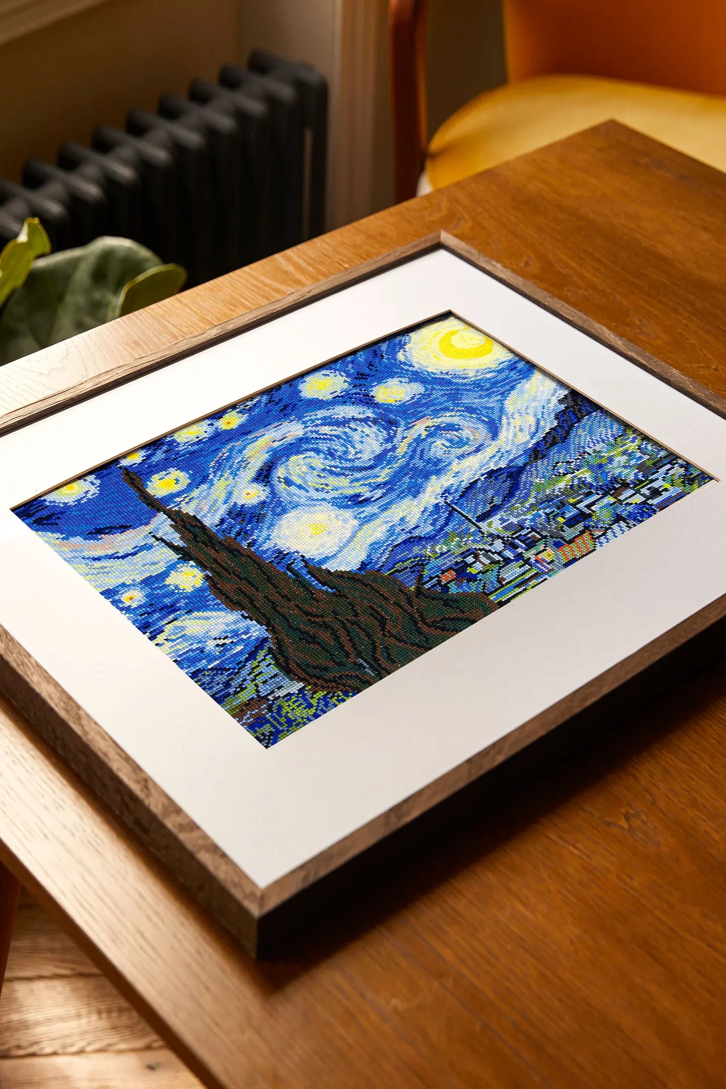 DMC 'The Starry Night' by Van Gogh, Advanced Cross Stitch Kit