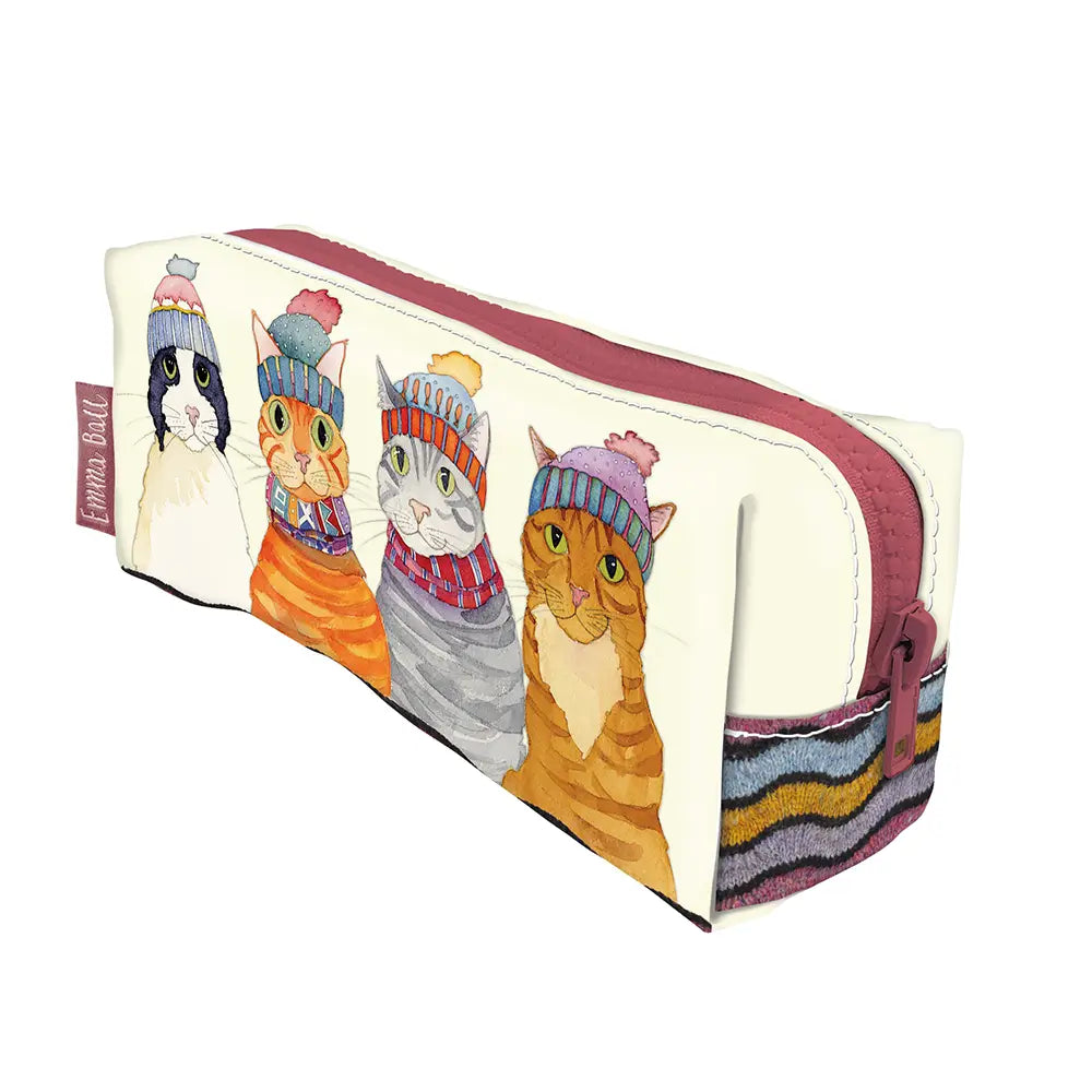 Emma Ball - Cats in Hats Pencil Case