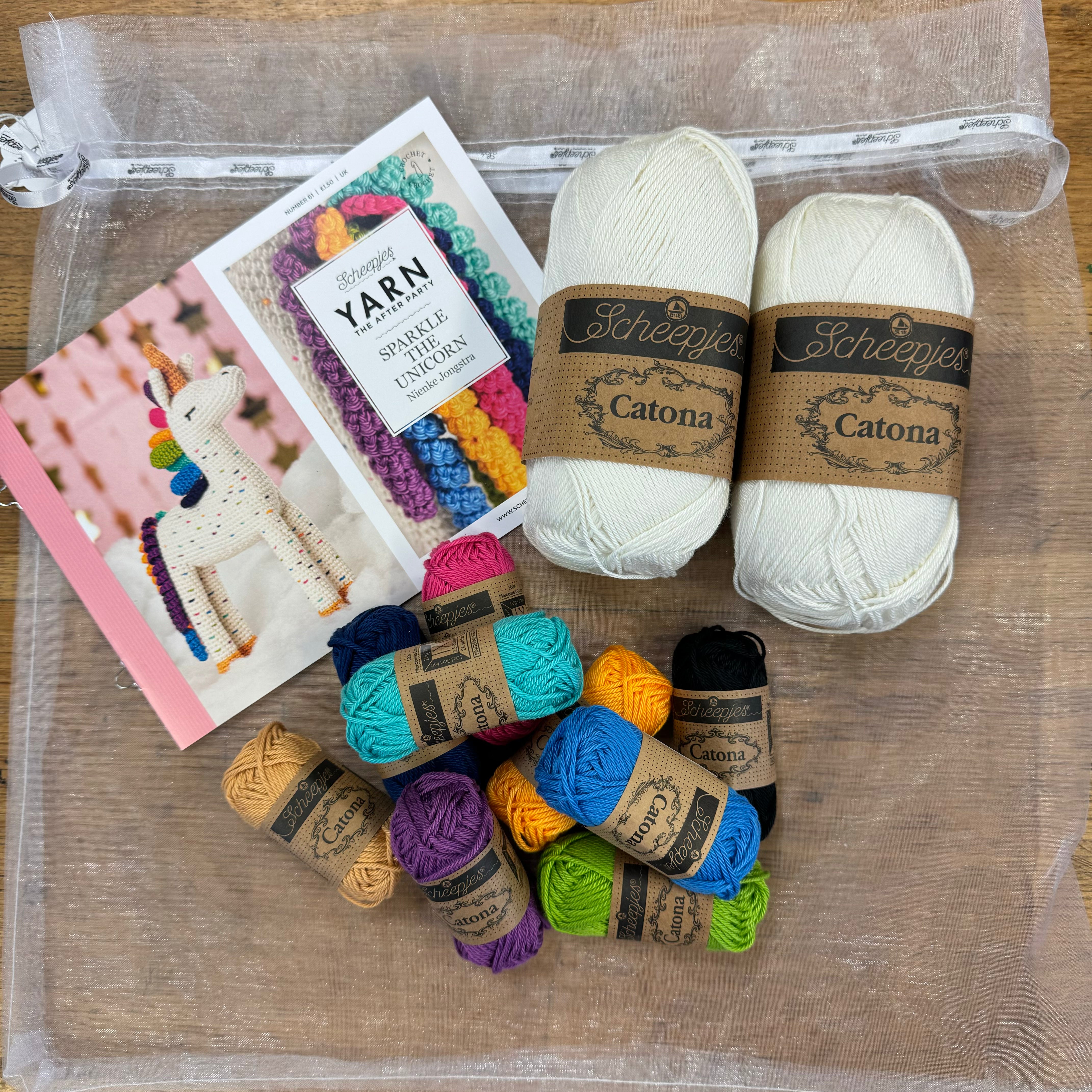 Scheepjes Sparkle the Unicorn Complete Crochet Kit