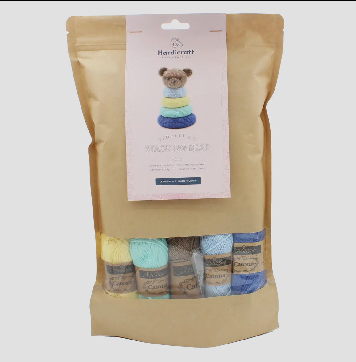 Hardicraft - DIY Crochet Kit - Stacking Bear