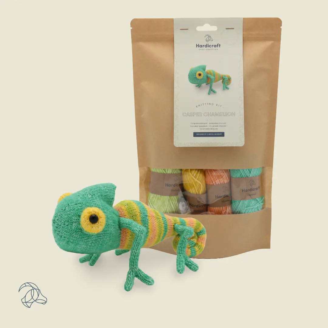 Hardicraft - DIY Knitting Kit - Casper Chameleon