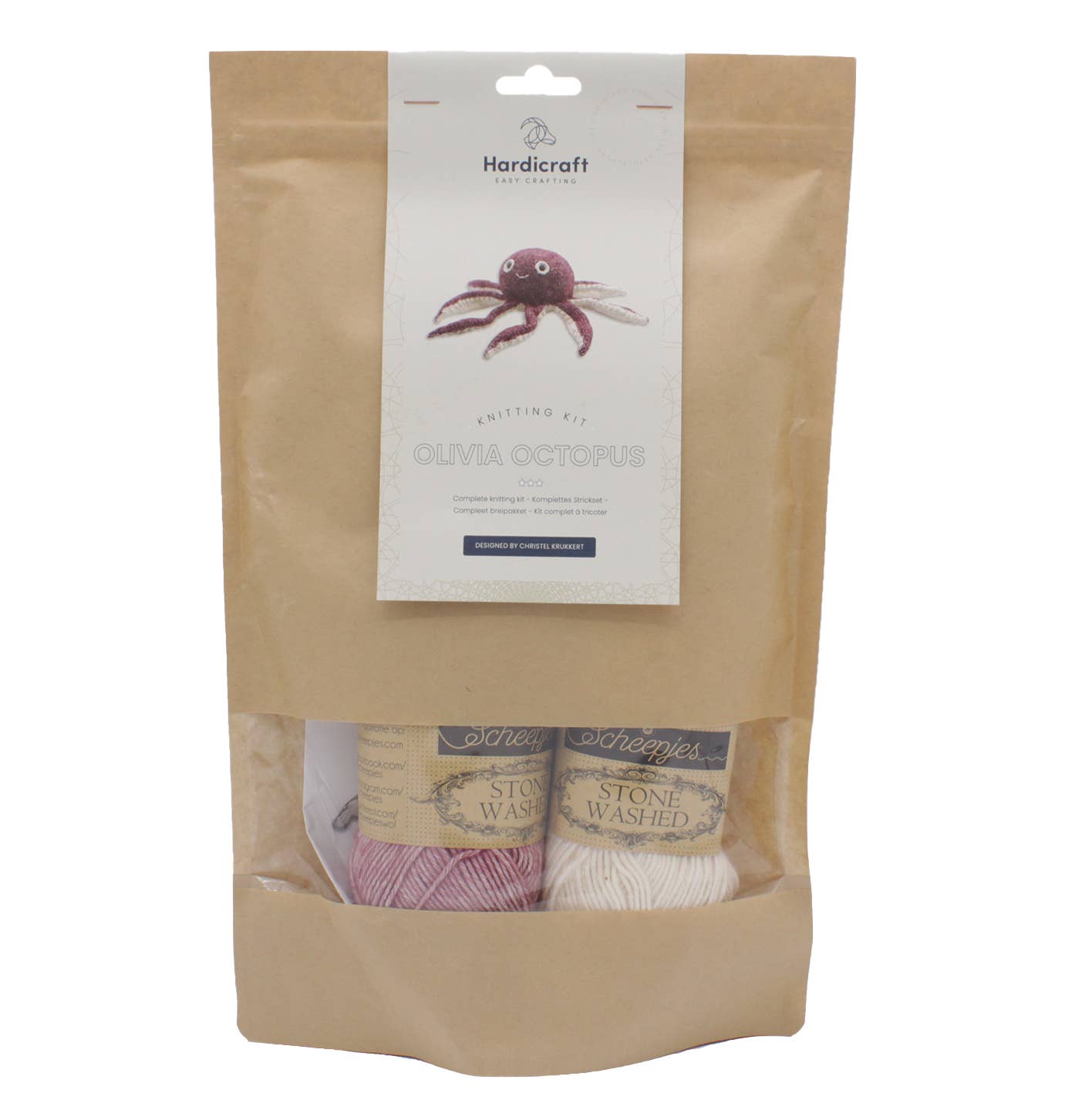Hardicraft - DIY Knitting Kit - Olivia Octopus