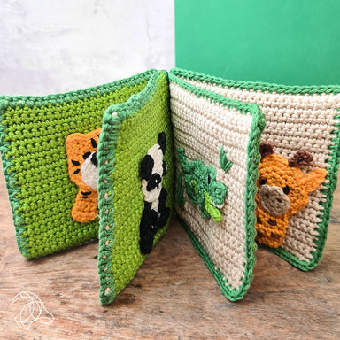 Hardicraft - DIY Crochet Kit - Soft Book-Jungle