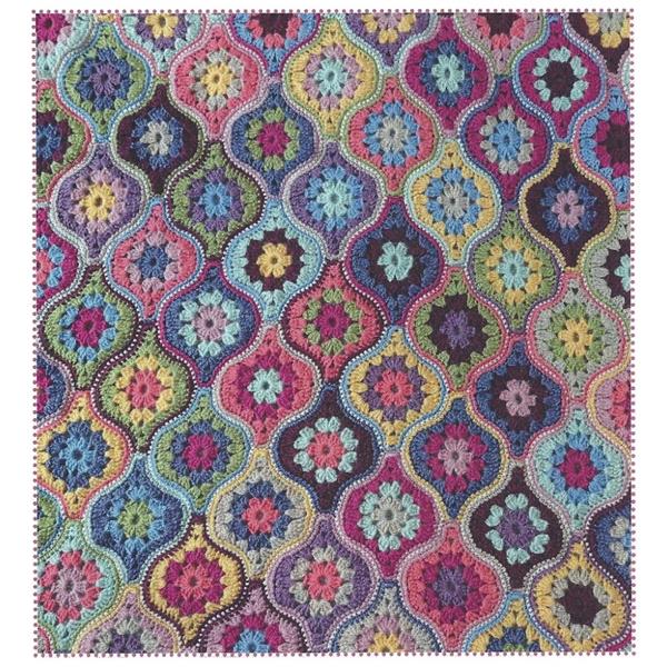 Janie Crow - Mystical Lanterns Crochet Blanket Pattern Booklet