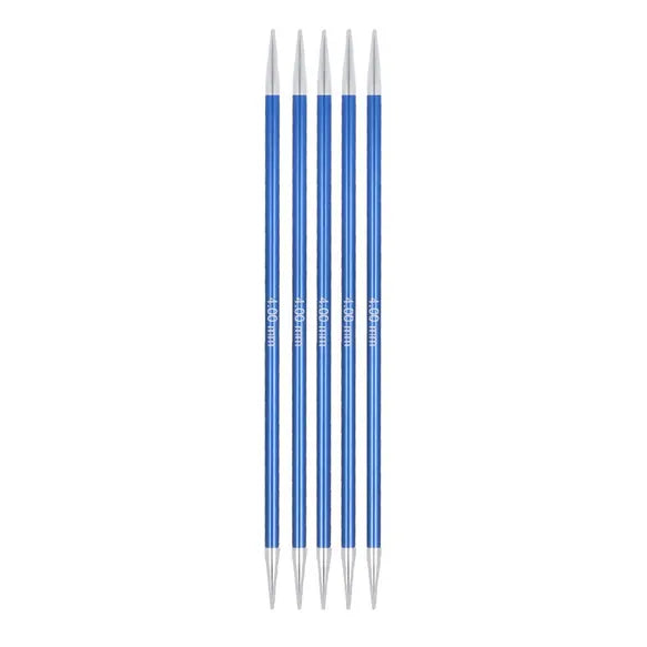 Knit Pro Zing Double-Pointed Knitting Needles - 15cm Long, Select Size