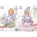 King Cole Pattern 6101 Jackets, Hat, Blanket & Cushion Cover in Cherish DK