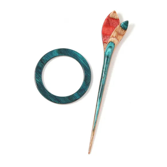 KnitPro Flora Shawl Pin - Lily