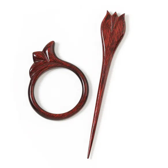 KnitPro Flora Shawl Pin - Tulip