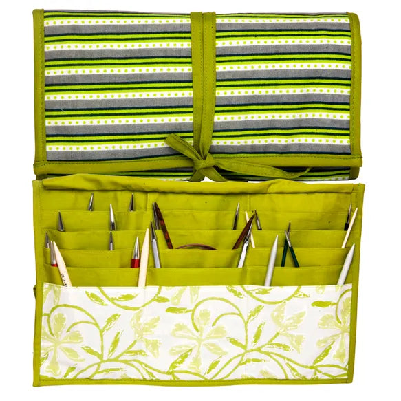 KnitPro Greenery case for circular needles 33x24cm