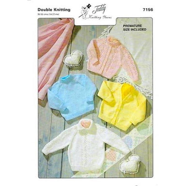 Peter Gregory Pattern 7156 Cardigans & Sweaters in DK