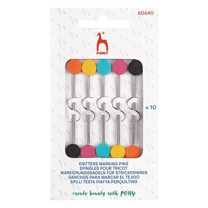 Pony Knitters marking pins steel 6cm