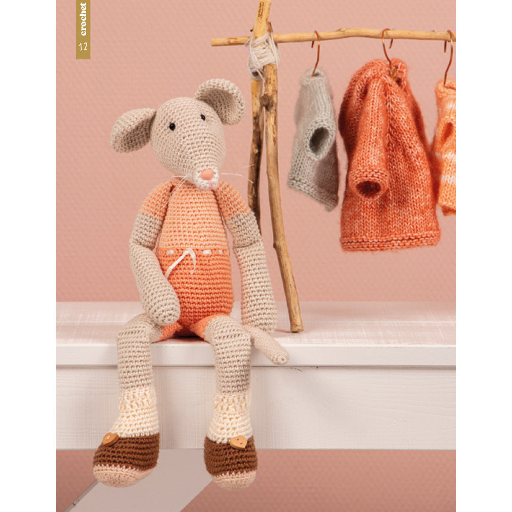 Scheepjes Rabbit, Deer & Mouse Crochet Book