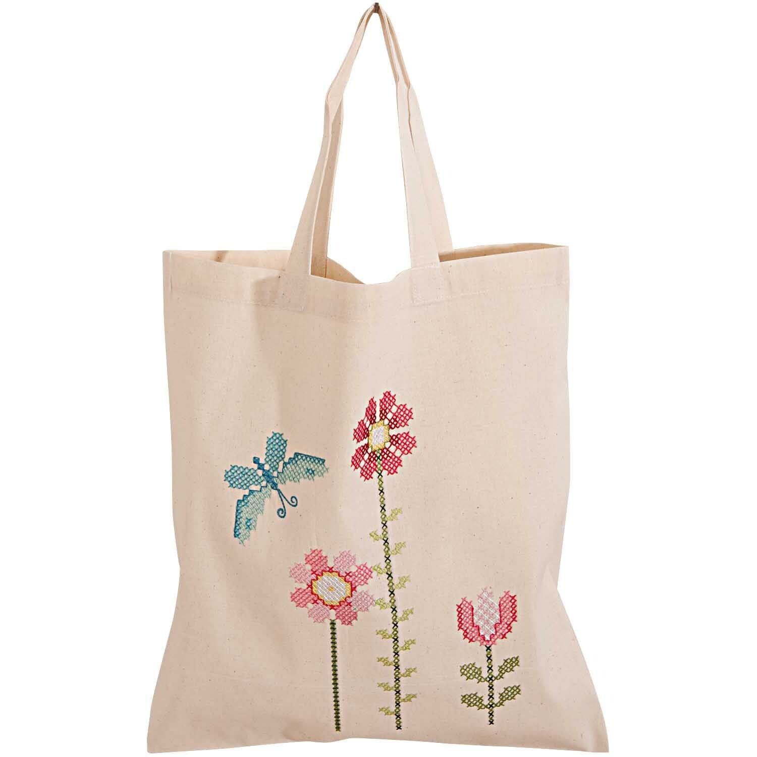 Rico Flower Bag Embroidery Kit