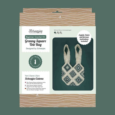 Scheepjes Beginner Crochet Kit - Granny Square Bag
