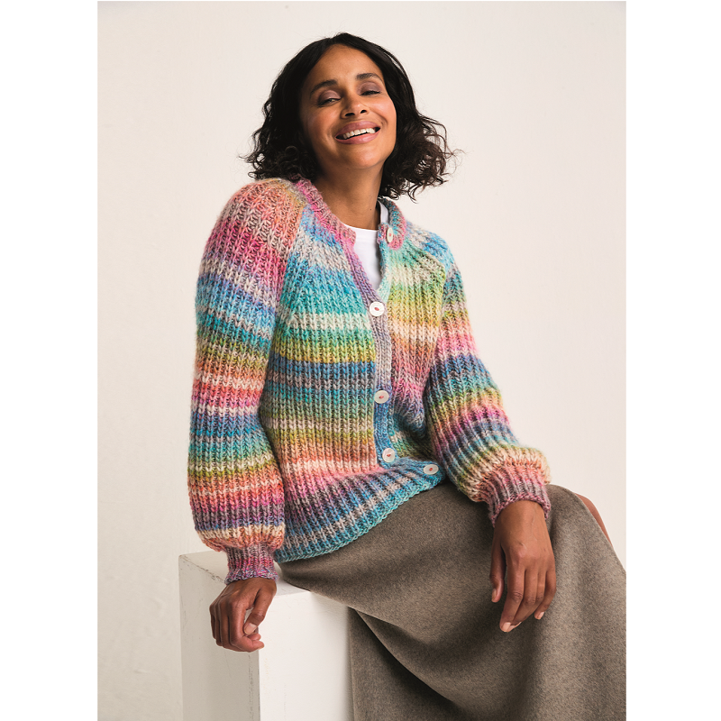 Sirdar Pattern 10806 Metamorphic Cardigan in Jewelspun Chunky