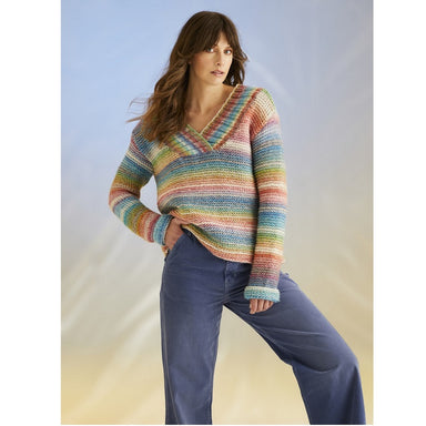 Sirdar Pattern 10701 High Tide Sweater in Jewelspun Chunky with Wool