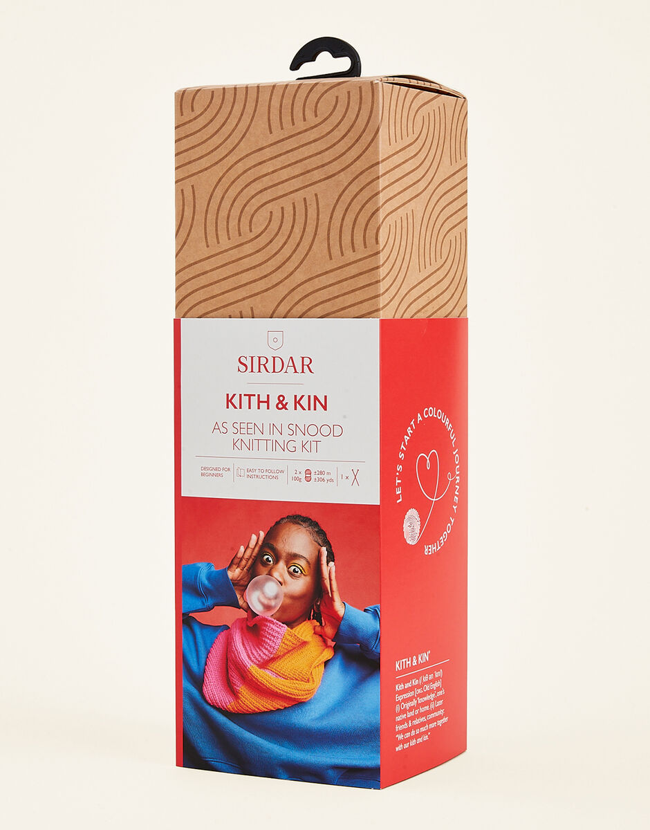 Sirdar "Kith & Kin" As Seen in Snood Knitting Kit
