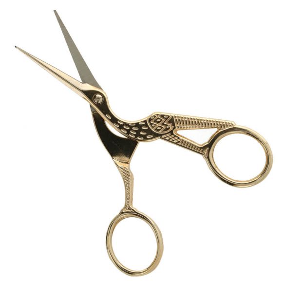 Stork Embroidery Scissors