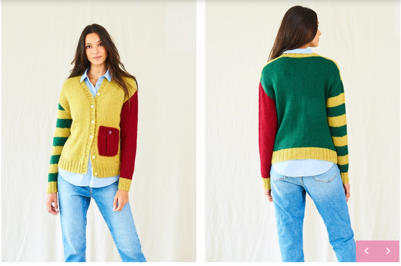 Stylecraft Pattern 10019 Cardigans in Grace Aran