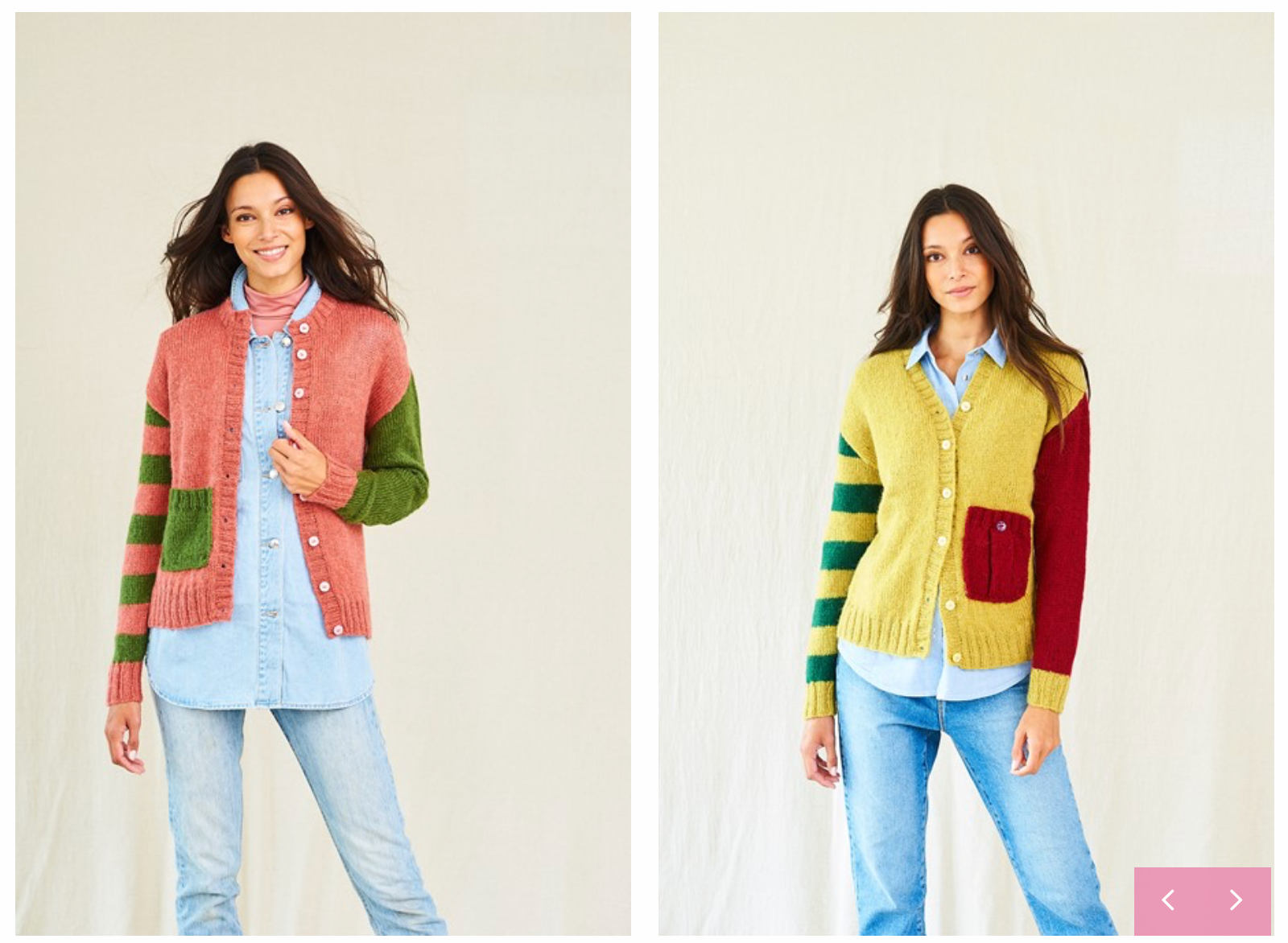 Stylecraft Pattern 10019 Cardigans in Grace Aran