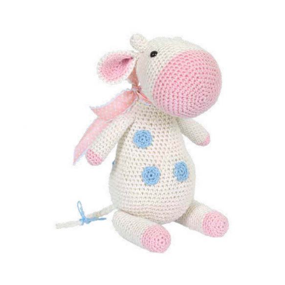 Tuva Amigurumi Crochet Kit - Meadow the Cow