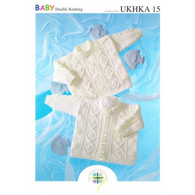 UKHKA Pattern 15 Sweater & Cardigan in DK