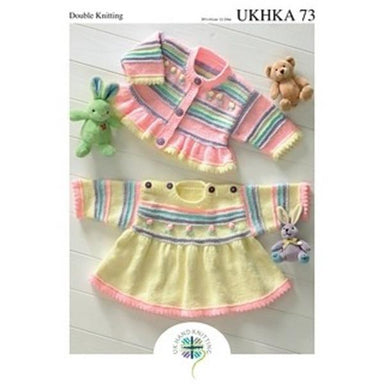 UKHKA Pattern 73 Dress & Cardigan DK