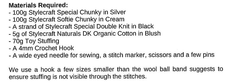 Wee Woolly Wonderfuls - Florence the Lamb Crochet Pattern