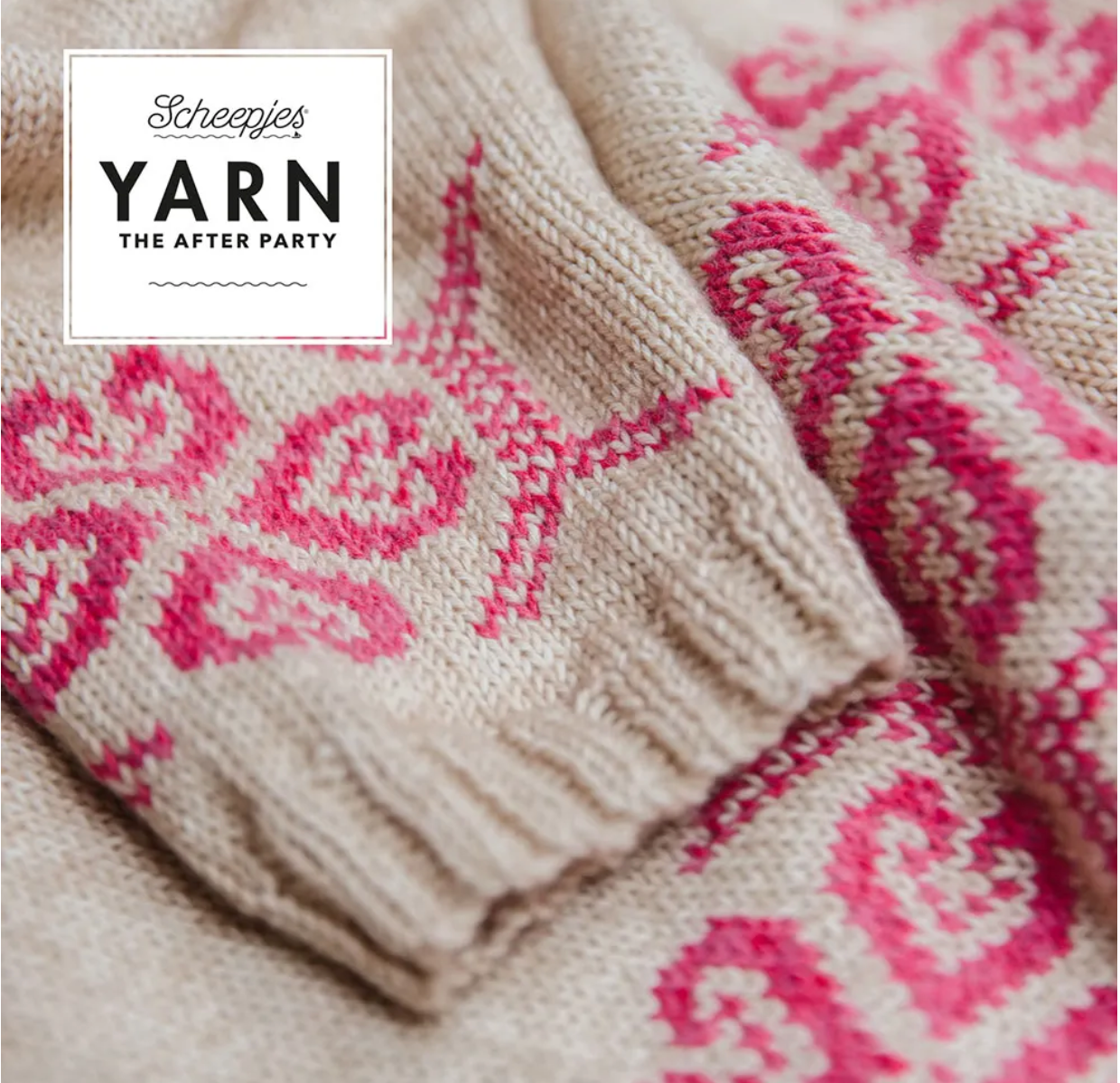 YARN The After Party Pattern no.165 Queen of Hearts Sweater